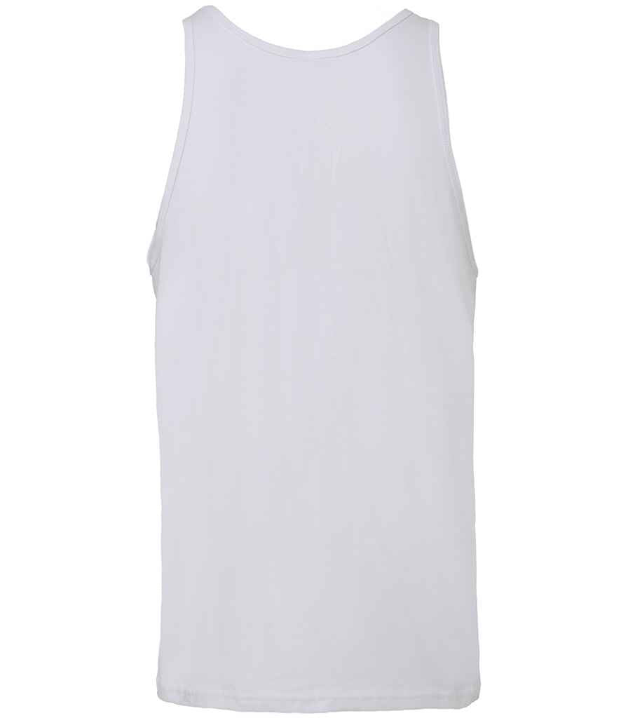 Canvas Unisex Jersey Tank Top in by Bella+Canvas — Custom branded clothing by Print Press, featuring premium embroidery produced in our specialist print lab in the UK.