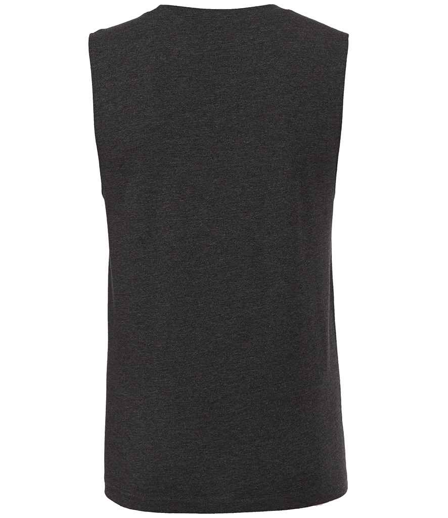 Canvas Unisex Jersey Muscle Tank Top in by Bella+Canvas — Custom branded clothing by Print Press, featuring premium embroidery produced in our specialist print lab in the UK.
