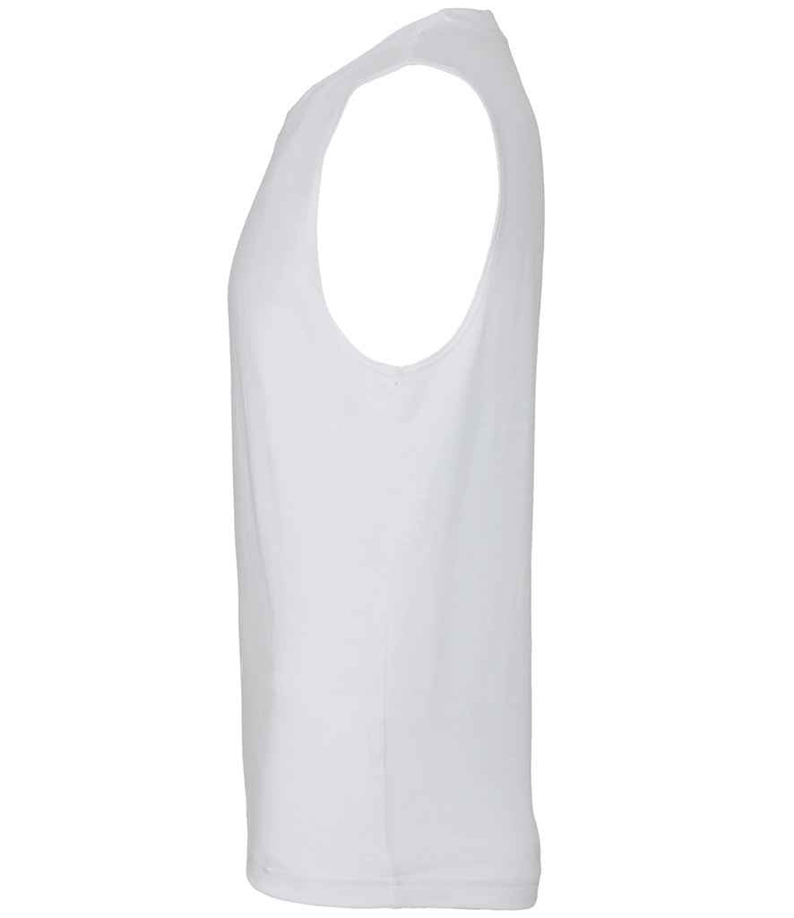 Canvas Unisex Jersey Muscle Tank Top in by Bella+Canvas — Custom branded clothing by Print Press, featuring premium embroidery produced in our specialist print lab in the UK.