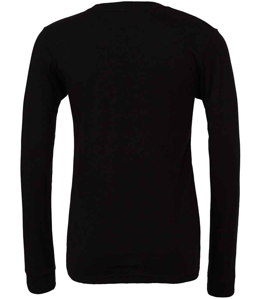 Canvas Unisex Jersey Long Sleeve T-Shirt in by Bella+Canvas — Custom branded clothing by Print Press, featuring premium embroidery produced in our specialist print lab in the UK.