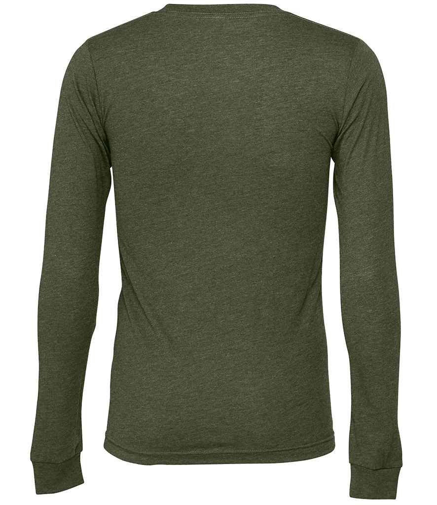 Canvas Unisex Jersey Long Sleeve T-Shirt in by Bella+Canvas — Custom branded clothing by Print Press, featuring premium embroidery produced in our specialist print lab in the UK.