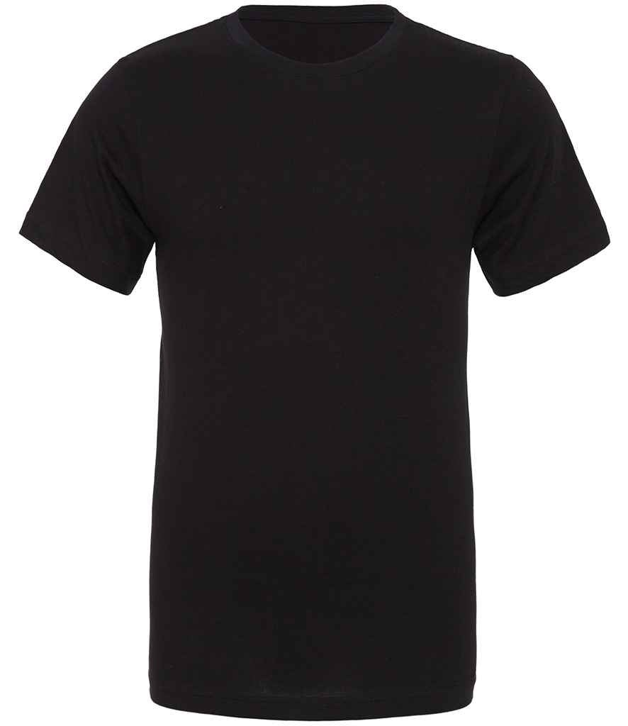 Canvas Unisex Poly/Cotton T-Shirt in by Bella+Canvas — Custom branded clothing by Print Press, featuring premium embroidery produced in our specialist print lab in the UK.