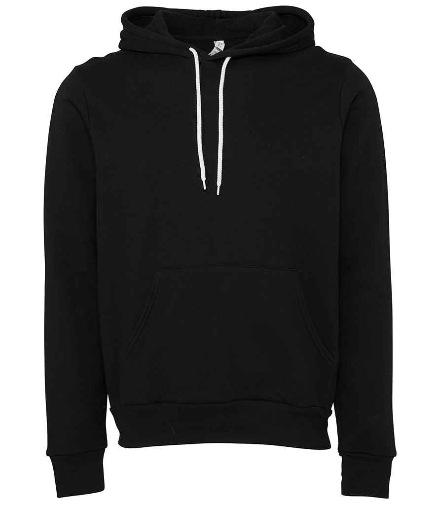Canvas Unisex Pullover Hoodie - (2nd Colours) in DTG Black by Bella+Canvas — Custom branded clothing by Print Press, featuring premium embroidery produced in our specialist print lab in the UK.
