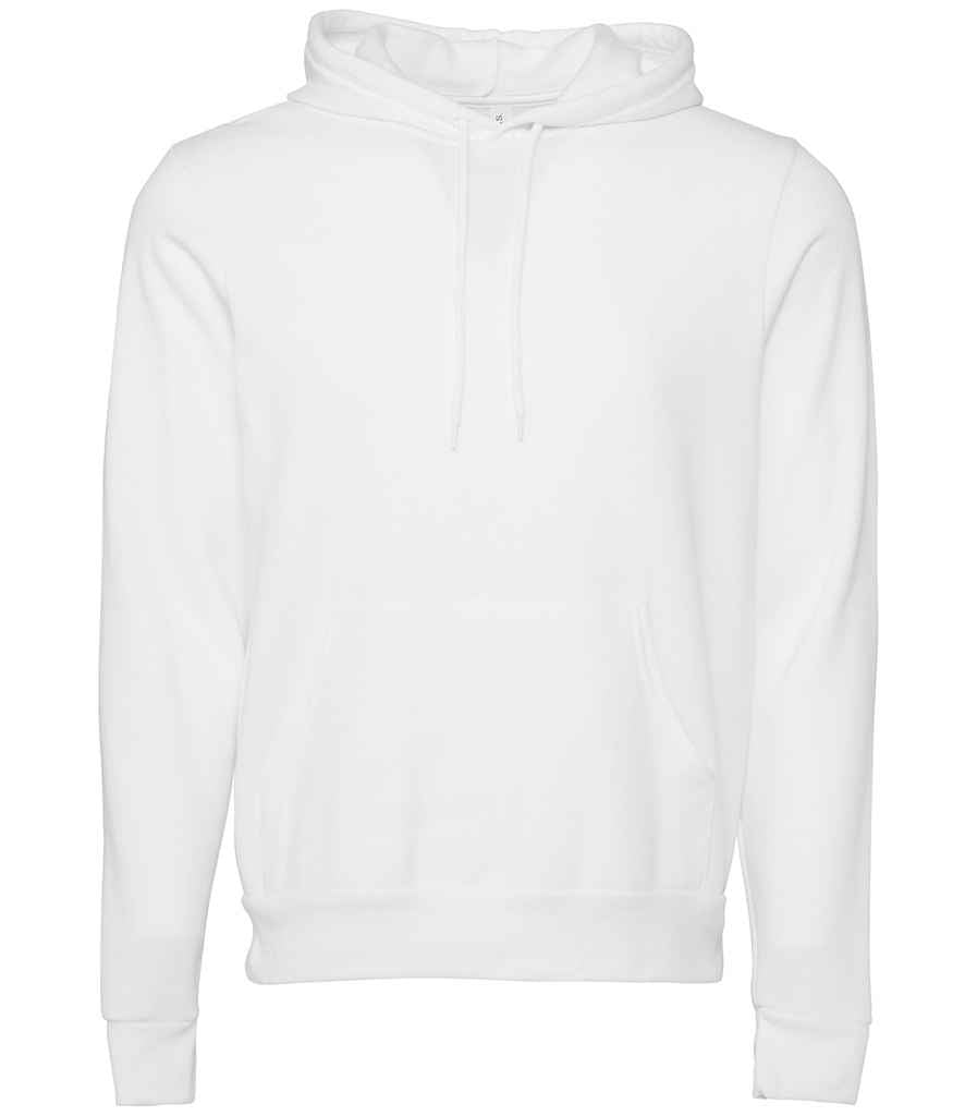 Canvas Unisex Pullover Hoodie in DTG White by Bella+Canvas — Custom branded clothing by Print Press, featuring premium embroidery produced in our specialist print lab in the UK.