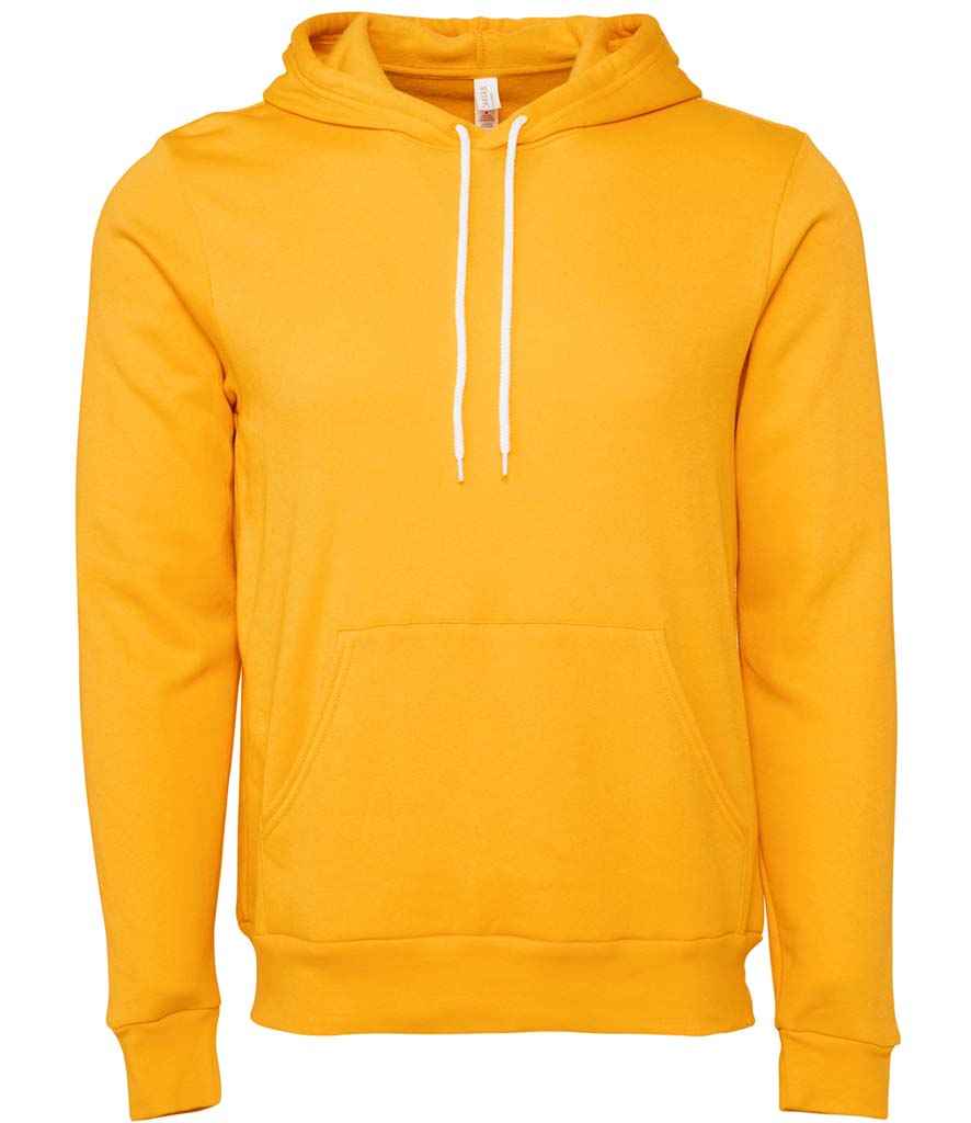Canvas Unisex Pullover Hoodie in Gold by Bella+Canvas — Custom branded clothing by Print Press, featuring premium embroidery produced in our specialist print lab in the UK.