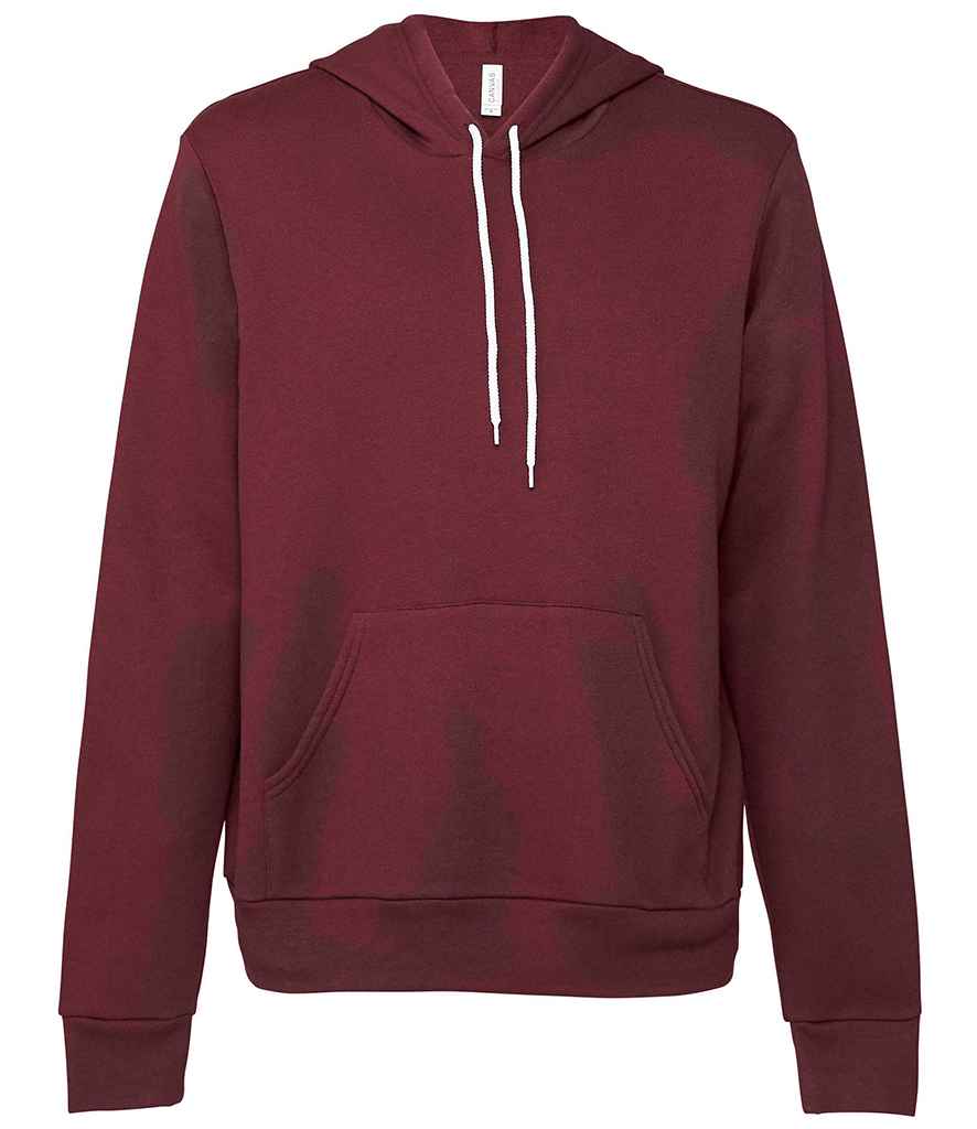 Canvas Unisex Pullover Hoodie in Maroon by Bella+Canvas — Custom branded clothing by Print Press, featuring premium embroidery produced in our specialist print lab in the UK.