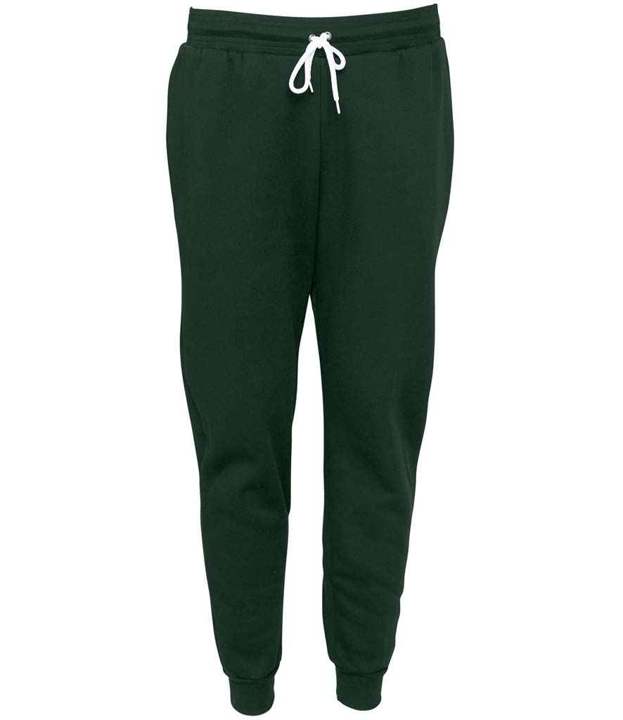Canvas Unisex Jogger Sweatpants in Forest Green by Bella+Canvas — Custom branded clothing by Print Press, featuring premium embroidery produced in our specialist print lab in the UK.