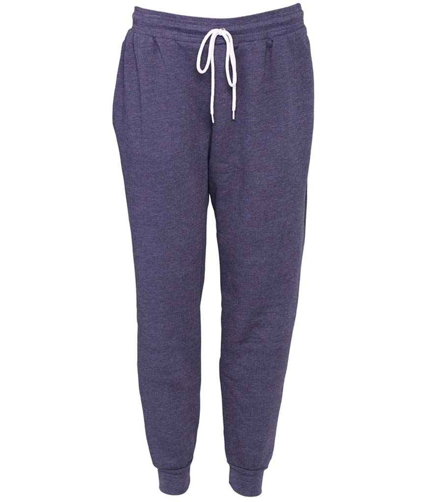 Canvas Unisex Jogger Sweatpants in Heather Navy by Bella+Canvas — Custom branded clothing by Print Press, featuring premium embroidery produced in our specialist print lab in the UK.