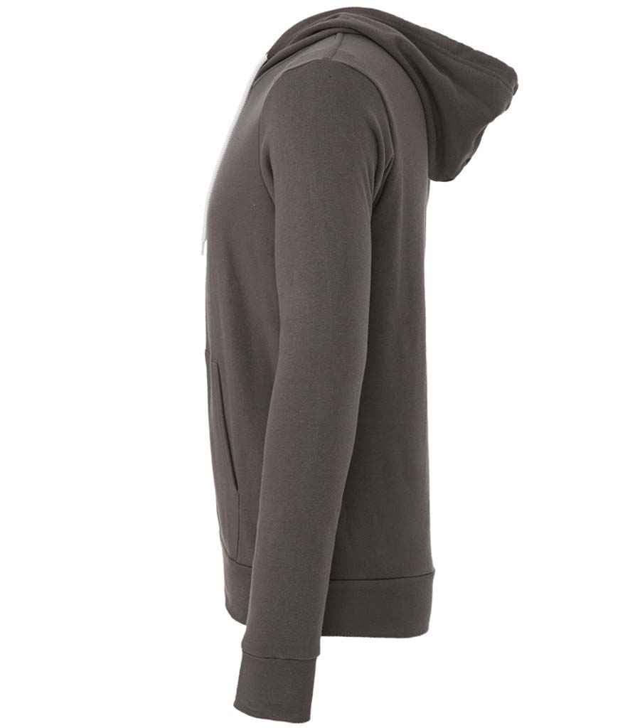 Canvas Unisex Full Zip Hoodie - (2nd Colours) in by Bella+Canvas — Custom branded clothing by Print Press, featuring premium embroidery produced in our specialist print lab in the UK.