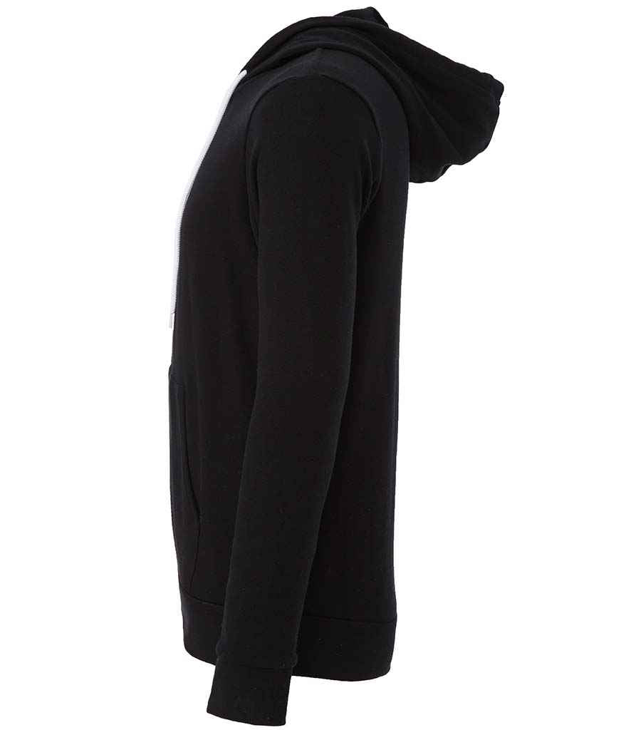Canvas Unisex Full Zip Hoodie - (2nd Colours) in by Bella+Canvas — Custom branded clothing by Print Press, featuring premium embroidery produced in our specialist print lab in the UK.