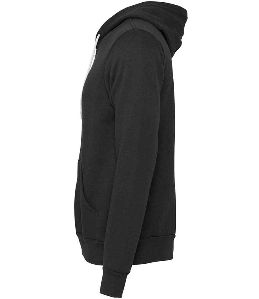 Canvas Unisex Full Zip Hoodie - (2nd Colours) in by Bella+Canvas — Custom branded clothing by Print Press, featuring premium embroidery produced in our specialist print lab in the UK.