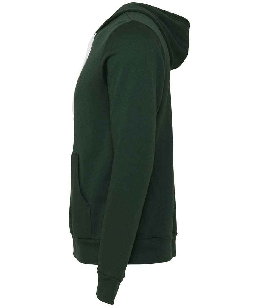 Canvas Unisex Full Zip Hoodie - (2nd Colours) in by Bella+Canvas — Custom branded clothing by Print Press, featuring premium embroidery produced in our specialist print lab in the UK.