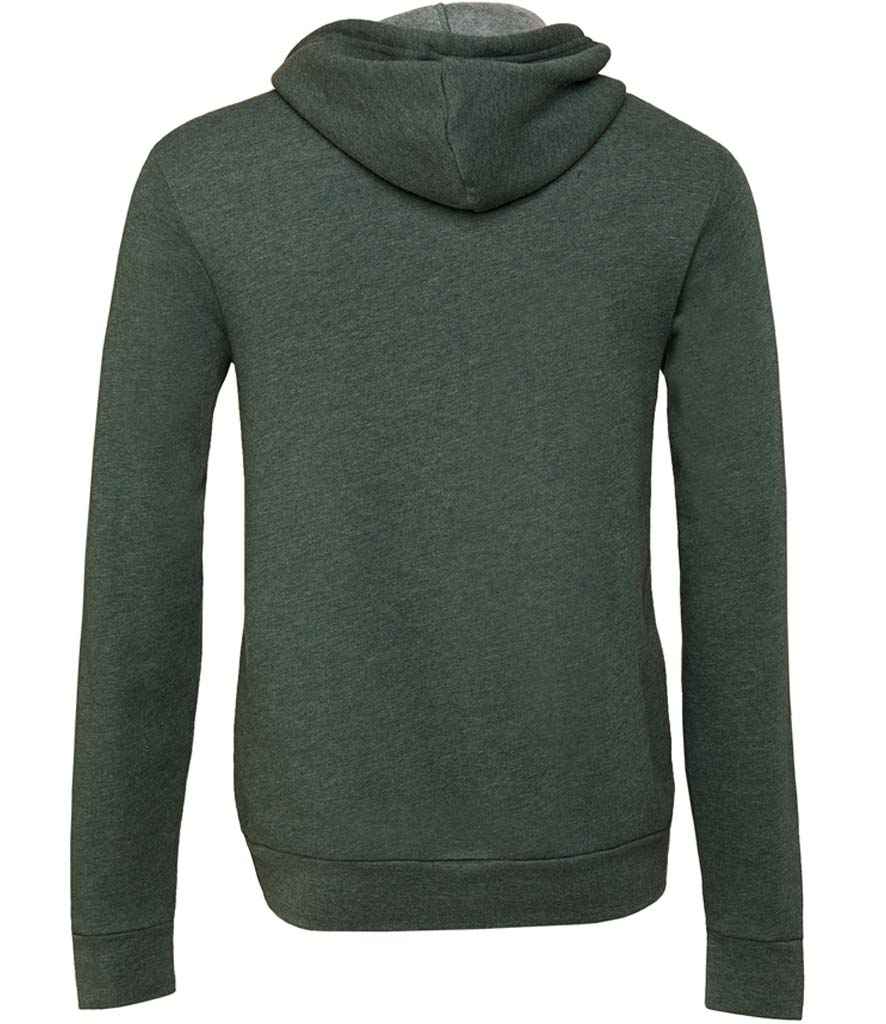 Canvas Unisex Full Zip Hoodie - (2nd Colours) in by Bella+Canvas — Custom branded clothing by Print Press, featuring premium embroidery produced in our specialist print lab in the UK.