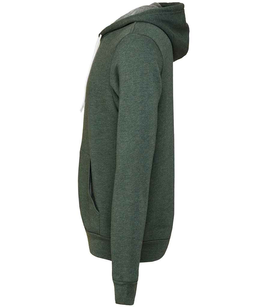 Canvas Unisex Full Zip Hoodie - (2nd Colours) in by Bella+Canvas — Custom branded clothing by Print Press, featuring premium embroidery produced in our specialist print lab in the UK.