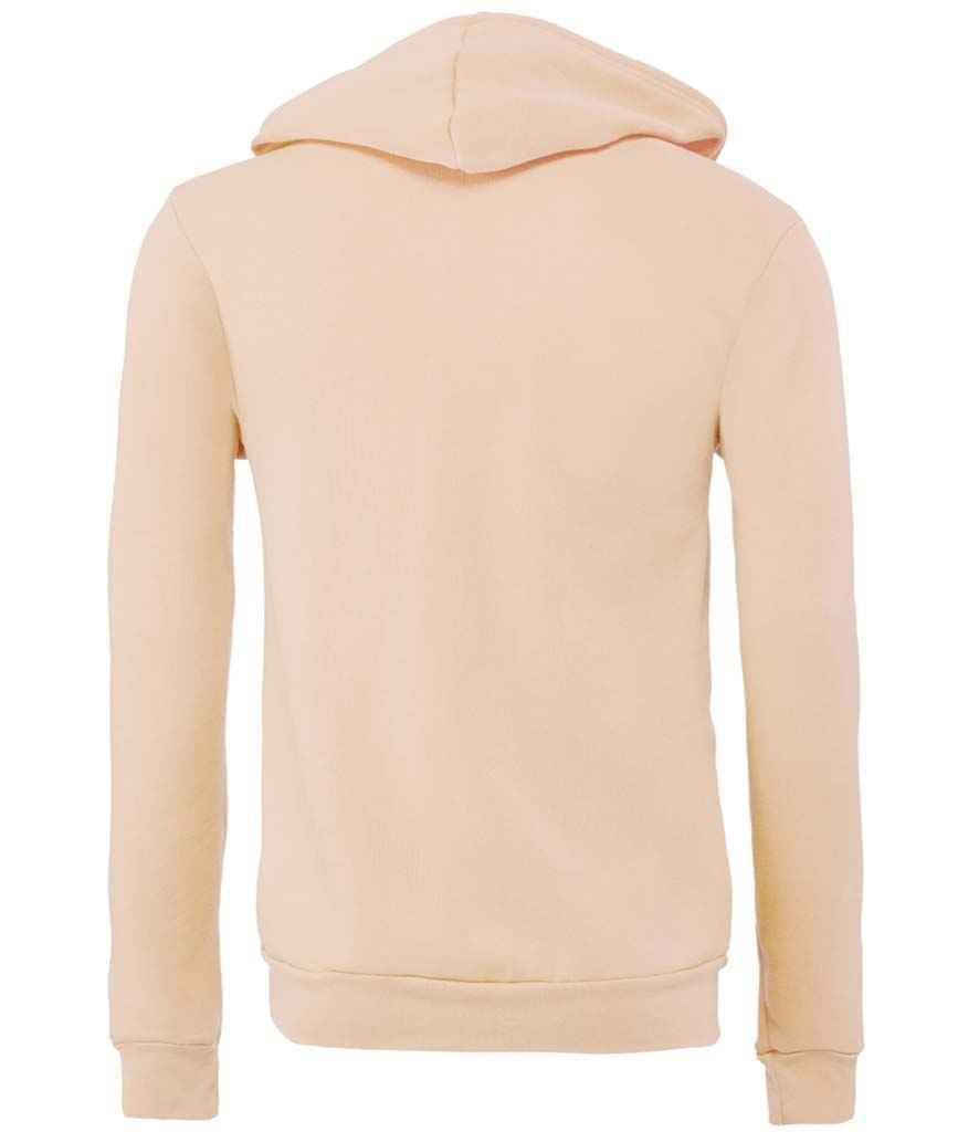 Canvas Unisex Full Zip Hoodie in by Bella+Canvas — Custom branded clothing by Print Press, featuring premium embroidery produced in our specialist print lab in the UK.