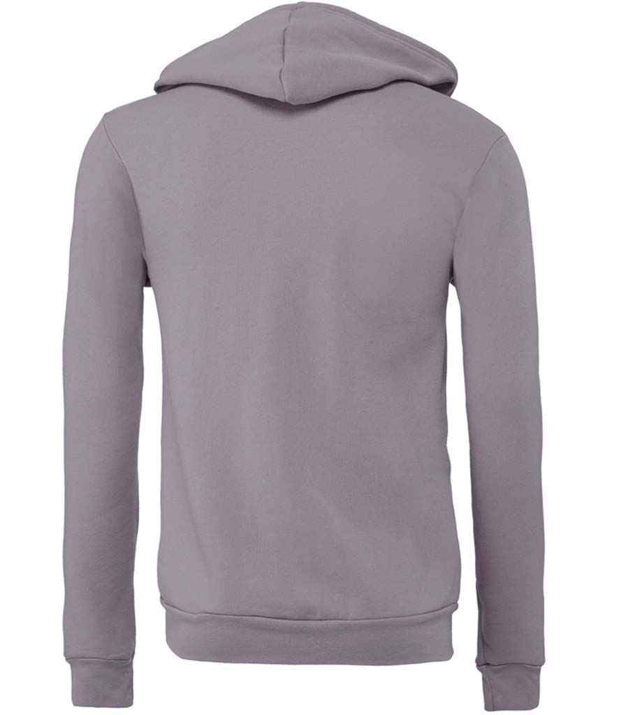 Canvas Unisex Full Zip Hoodie in by Bella+Canvas — Custom branded clothing by Print Press, featuring premium embroidery produced in our specialist print lab in the UK.