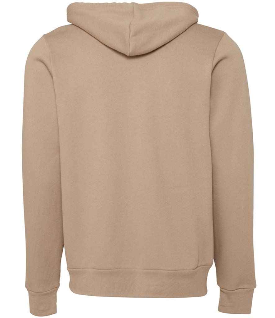 Canvas Unisex Full Zip Hoodie in by Bella+Canvas — Custom branded clothing by Print Press, featuring premium embroidery produced in our specialist print lab in the UK.