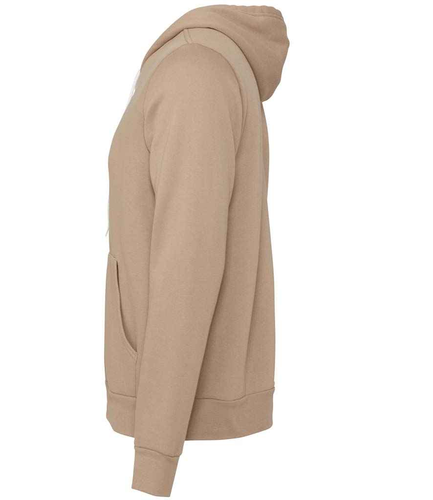 Canvas Unisex Full Zip Hoodie in by Bella+Canvas — Custom branded clothing by Print Press, featuring premium embroidery produced in our specialist print lab in the UK.