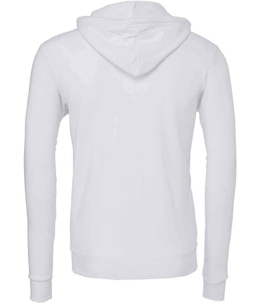 Canvas Unisex Full Zip Hoodie in by Bella+Canvas — Custom branded clothing by Print Press, featuring premium embroidery produced in our specialist print lab in the UK.