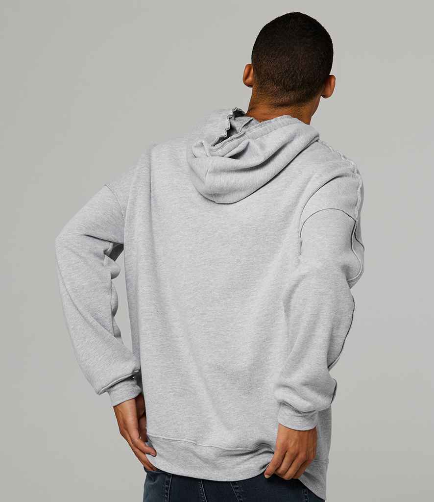 Canvas Unisex Raw Seam Hoodie in by Bella+Canvas — Custom branded clothing by Print Press, featuring premium embroidery produced in our specialist print lab in the UK.