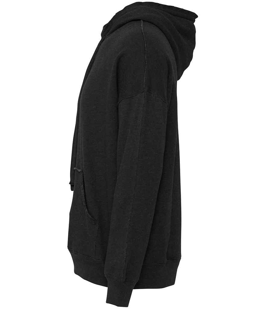 Canvas Unisex Raw Seam Hoodie in by Bella+Canvas — Custom branded clothing by Print Press, featuring premium embroidery produced in our specialist print lab in the UK.