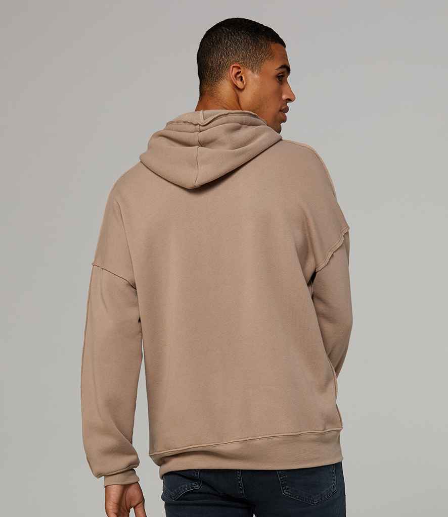 Canvas Unisex Raw Seam Hoodie in by Bella+Canvas — Custom branded clothing by Print Press, featuring premium embroidery produced in our specialist print lab in the UK.