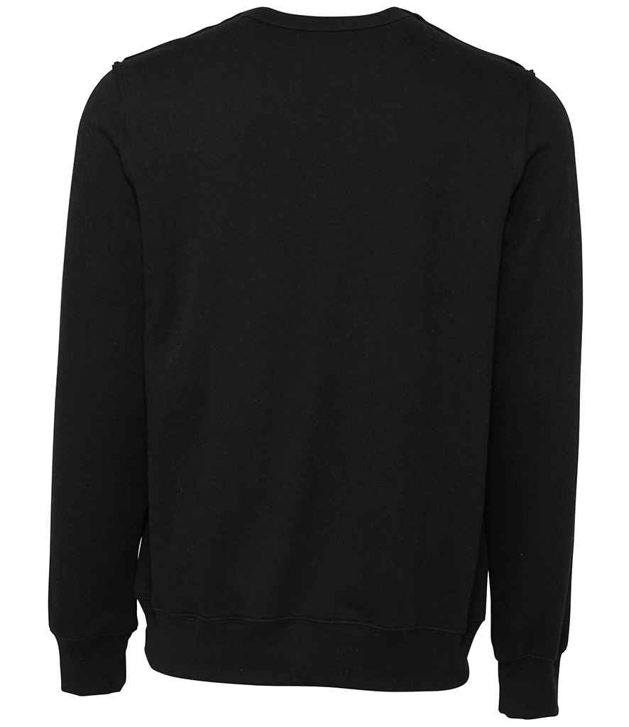 Canvas Unisex Raw Seam Crew Neck Pullover in by Bella+Canvas — Custom branded clothing by Print Press, featuring premium embroidery produced in our specialist print lab in the UK.
