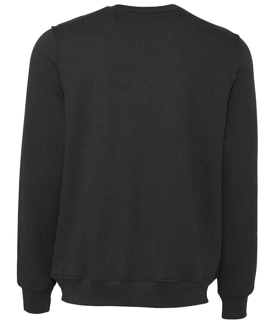 Canvas Unisex Raw Seam Crew Neck Pullover in by Bella+Canvas — Custom branded clothing by Print Press, featuring premium embroidery produced in our specialist print lab in the UK.