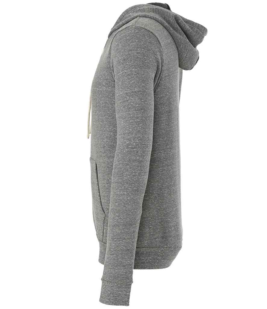 Canvas Unisex Tri-Blend Full Zip Hoodie in by Bella+Canvas — Custom branded clothing by Print Press, featuring premium embroidery produced in our specialist print lab in the UK.