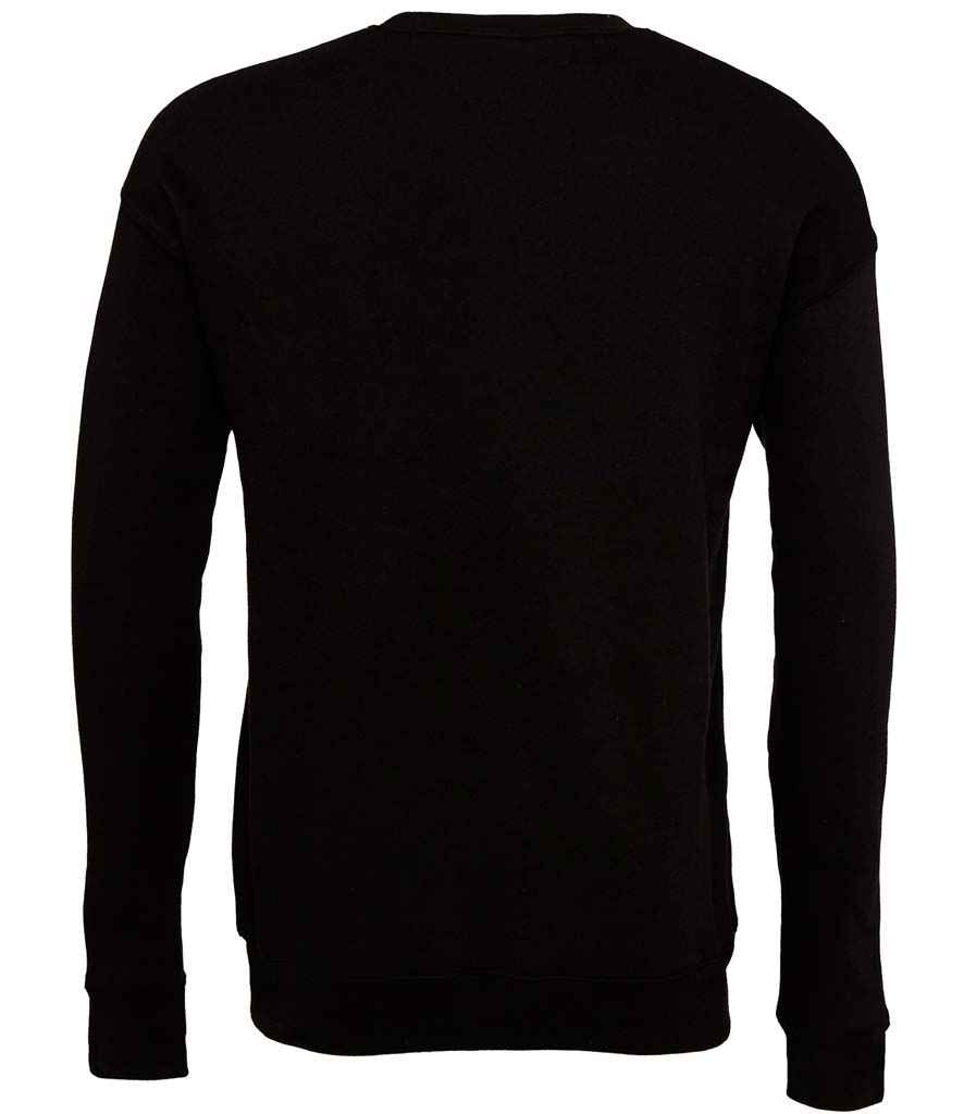 Canvas Unisex Drop Shoulder Sweatshirt in by Bella+Canvas — Custom branded clothing by Print Press, featuring premium embroidery produced in our specialist print lab in the UK.