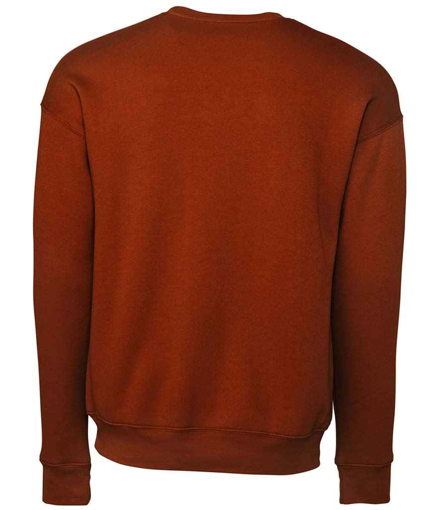 Canvas Unisex Drop Shoulder Sweatshirt in by Bella+Canvas — Custom branded clothing by Print Press, featuring premium embroidery produced in our specialist print lab in the UK.