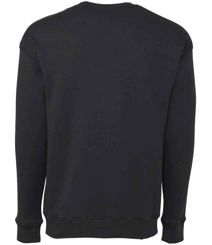 Canvas Unisex Drop Shoulder Sweatshirt in by Bella+Canvas — Custom branded clothing by Print Press, featuring premium embroidery produced in our specialist print lab in the UK.
