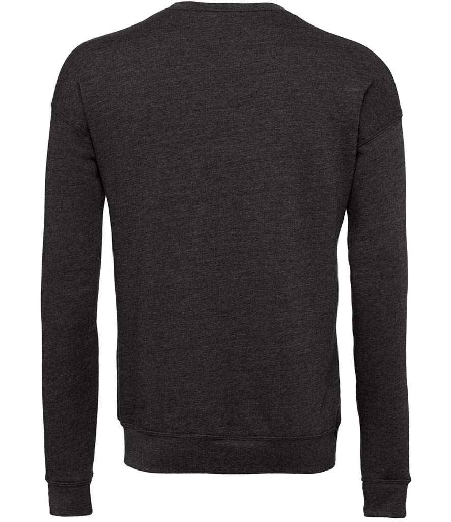 Canvas Unisex Drop Shoulder Sweatshirt in by Bella+Canvas — Custom branded clothing by Print Press, featuring premium embroidery produced in our specialist print lab in the UK.