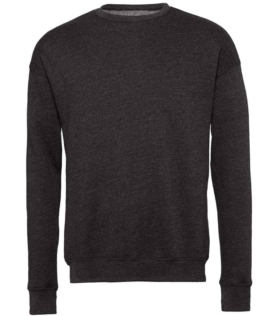 Canvas Unisex Drop Shoulder Sweatshirt in by Bella+Canvas — Custom branded clothing by Print Press, featuring premium embroidery produced in our specialist print lab in the UK.