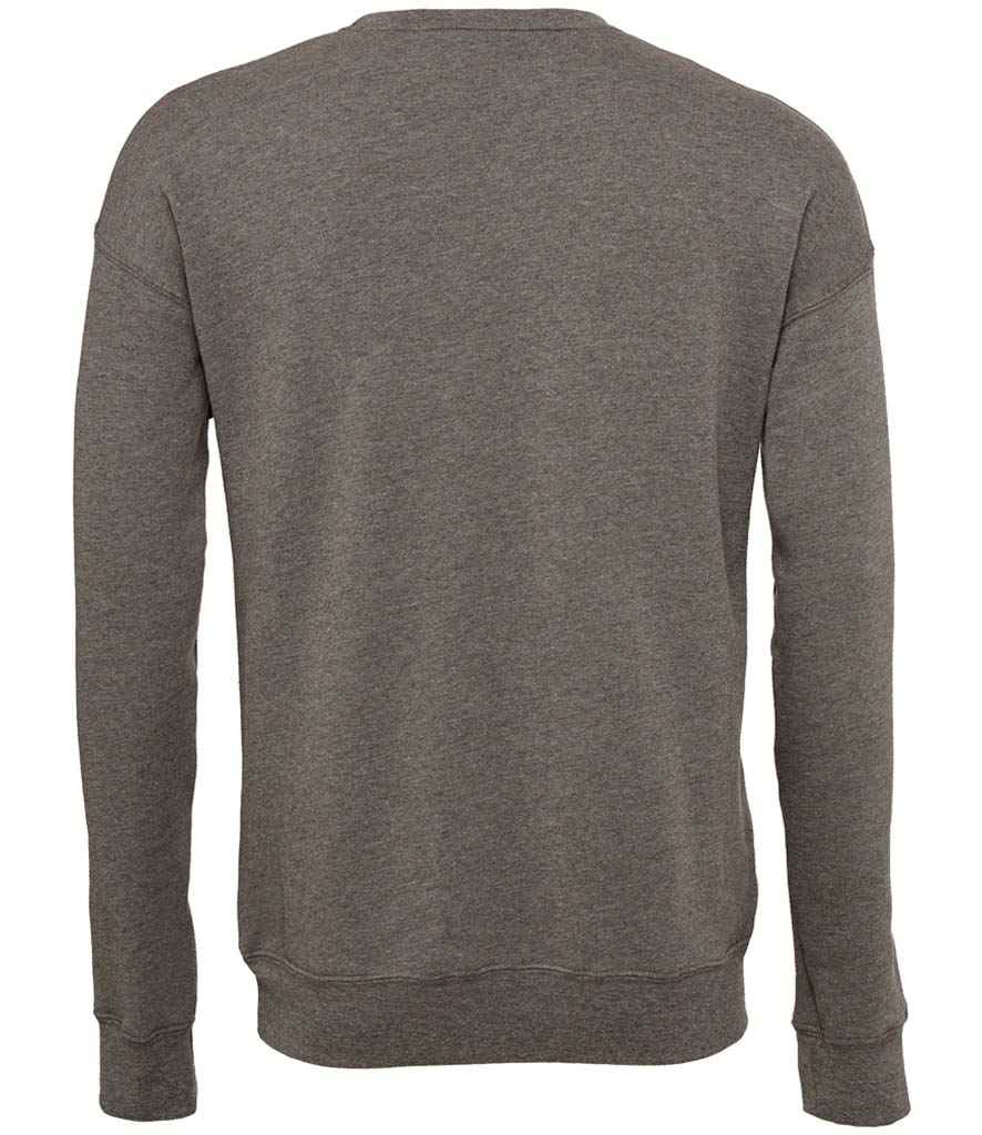 Canvas Unisex Drop Shoulder Sweatshirt in by Bella+Canvas — Custom branded clothing by Print Press, featuring premium embroidery produced in our specialist print lab in the UK.