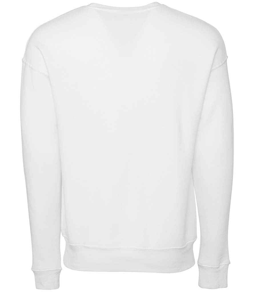 Canvas Unisex Drop Shoulder Sweatshirt in by Bella+Canvas — Custom branded clothing by Print Press, featuring premium embroidery produced in our specialist print lab in the UK.