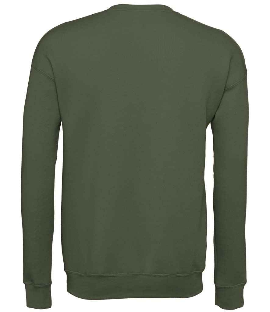 Canvas Unisex Drop Shoulder Sweatshirt in by Bella+Canvas — Custom branded clothing by Print Press, featuring premium embroidery produced in our specialist print lab in the UK.