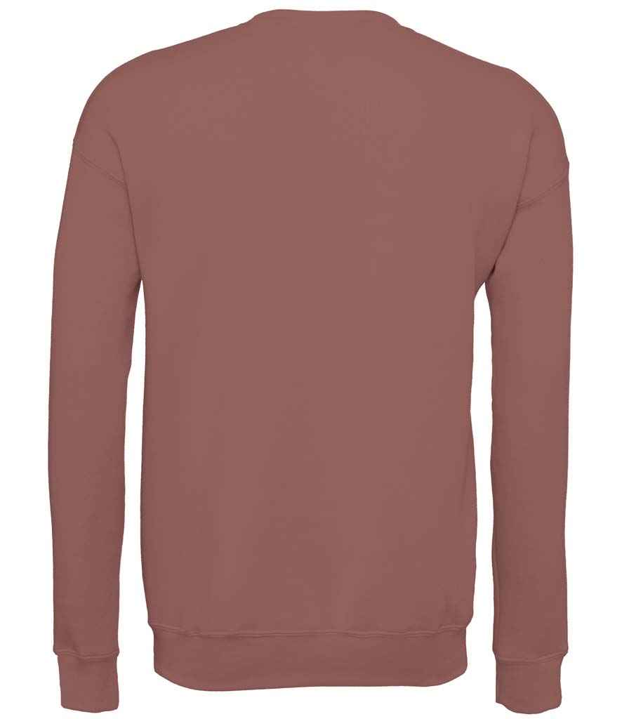 Canvas Unisex Drop Shoulder Sweatshirt in by Bella+Canvas — Custom branded clothing by Print Press, featuring premium embroidery produced in our specialist print lab in the UK.