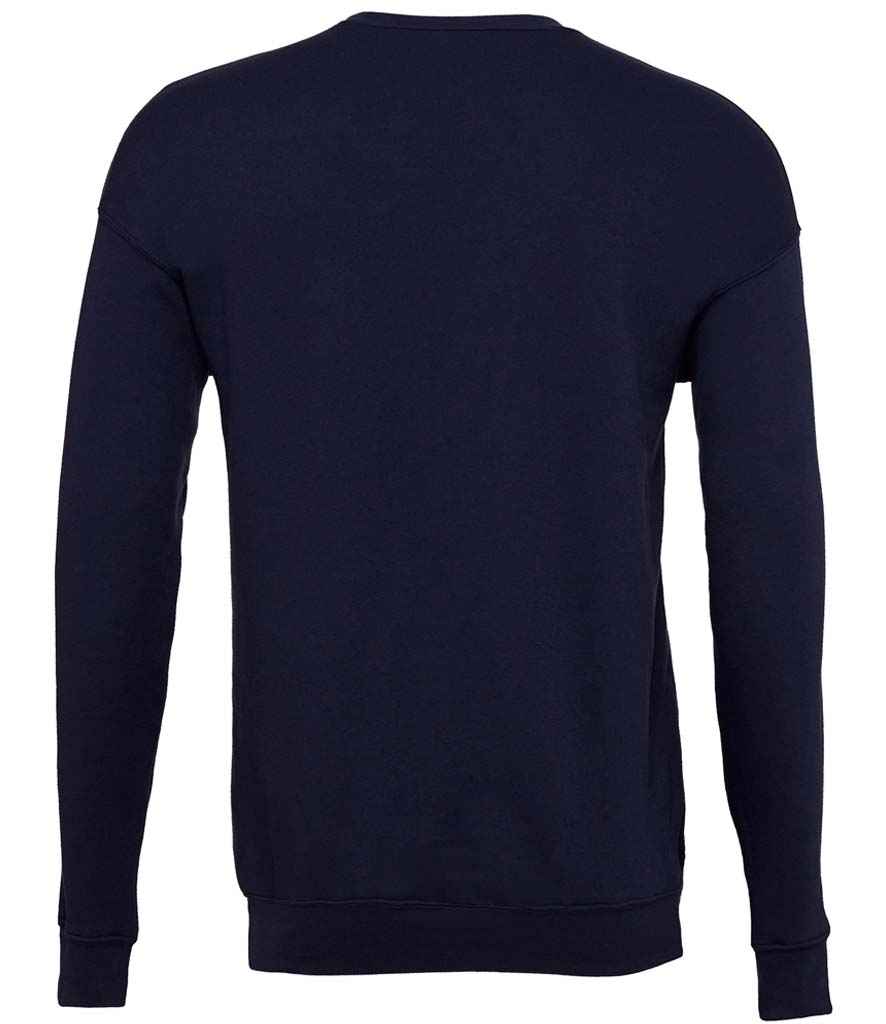 Canvas Unisex Drop Shoulder Sweatshirt in by Bella+Canvas — Custom branded clothing by Print Press, featuring premium embroidery produced in our specialist print lab in the UK.