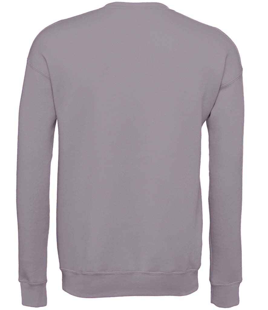 Canvas Unisex Drop Shoulder Sweatshirt in by Bella+Canvas — Custom branded clothing by Print Press, featuring premium embroidery produced in our specialist print lab in the UK.