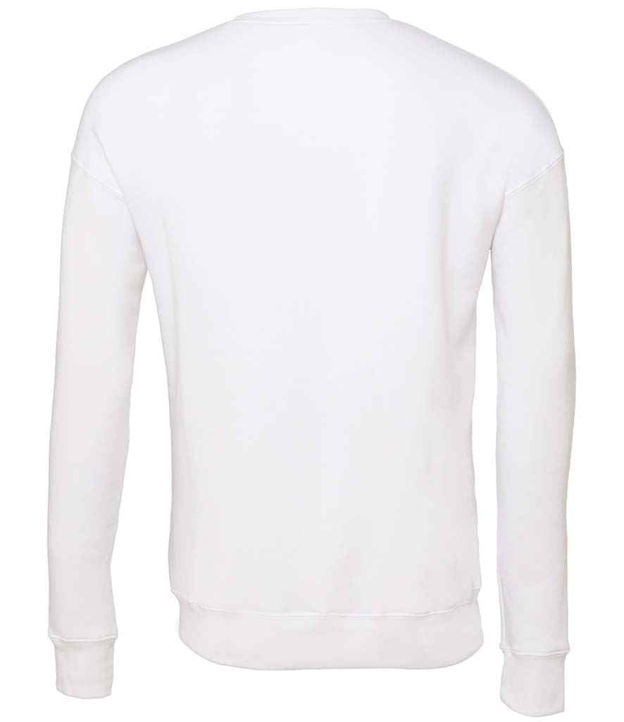 Canvas Unisex Drop Shoulder Sweatshirt in by Bella+Canvas — Custom branded clothing by Print Press, featuring premium embroidery produced in our specialist print lab in the UK.