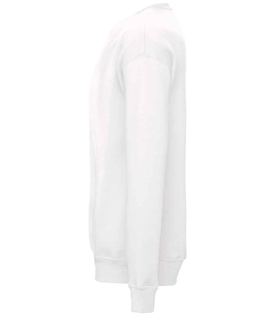 Canvas Unisex Drop Shoulder Sweatshirt in by Bella+Canvas — Custom branded clothing by Print Press, featuring premium embroidery produced in our specialist print lab in the UK.