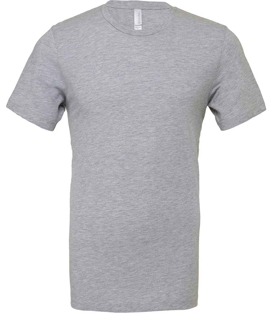 Canvas Unisex Heather CVC T-Shirt - (4th Colours) in Athletic Heather by Bella+Canvas — Custom branded clothing by Print Press, featuring premium embroidery produced in our specialist print lab in the UK.