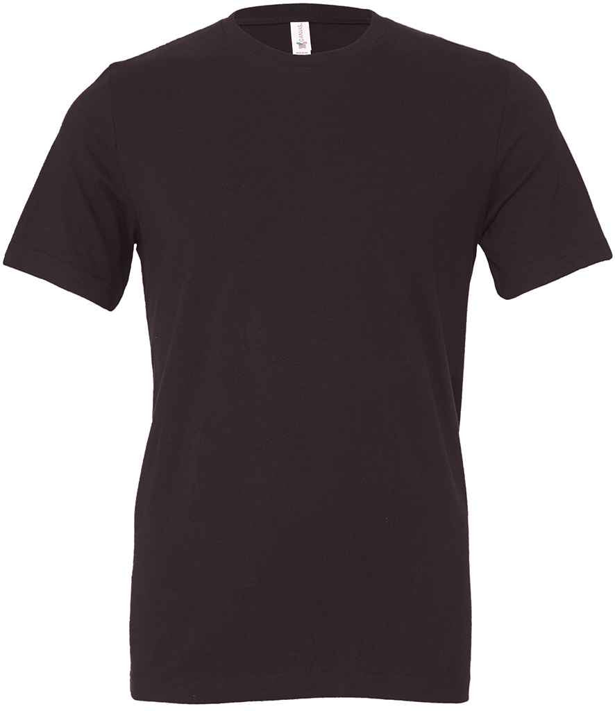 Canvas Unisex Heather CVC T-Shirt - (4th Colours) in Dark Grey Heather by Bella+Canvas — Custom branded clothing by Print Press, featuring premium embroidery produced in our specialist print lab in the UK.