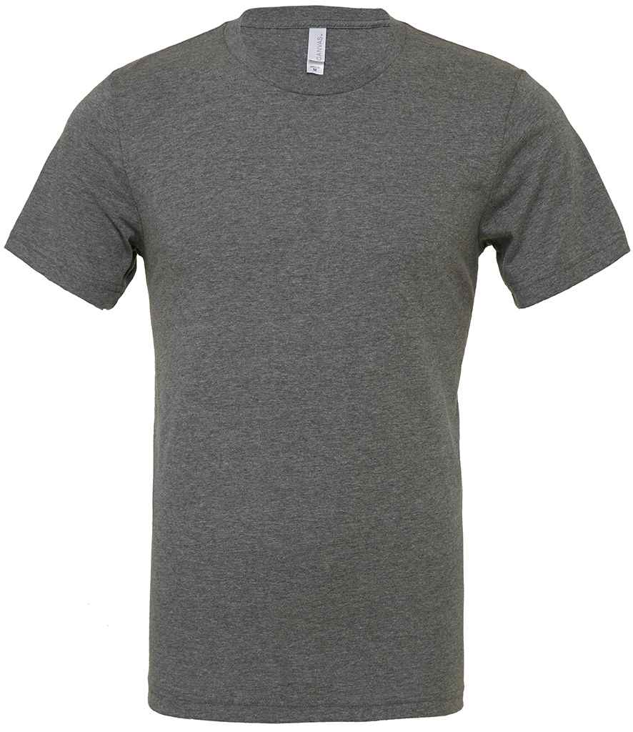 Canvas Unisex Heather CVC T-Shirt - (4th Colours) in Deep Heather by Bella+Canvas — Custom branded clothing by Print Press, featuring premium embroidery produced in our specialist print lab in the UK.