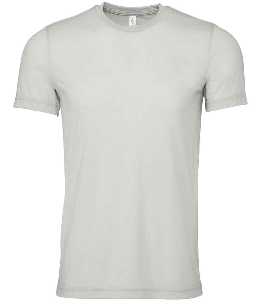 Canvas Unisex Heather CVC T-Shirt - (4th Colours) in Heather Cement by Bella+Canvas — Custom branded clothing by Print Press, featuring premium embroidery produced in our specialist print lab in the UK.