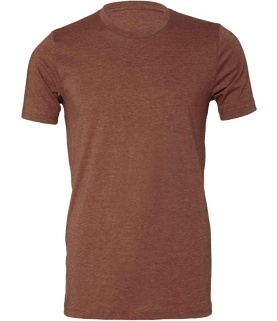 Canvas Unisex Heather CVC T-Shirt - (4th Colours) in Heather Clay by Bella+Canvas — Custom branded clothing by Print Press, featuring premium embroidery produced in our specialist print lab in the UK.