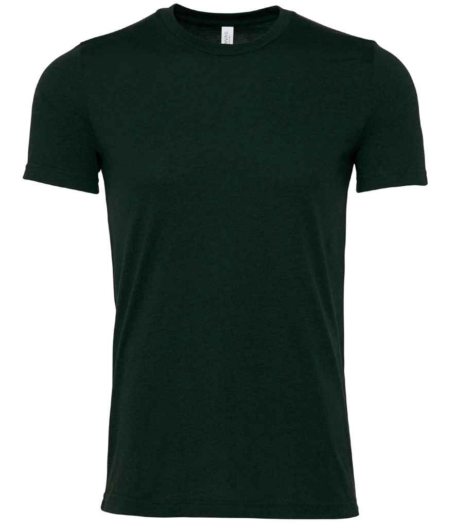 Canvas Unisex Heather CVC T-Shirt - (3rd Colours) in Heather Emerald by Bella+Canvas — Custom branded clothing by Print Press, featuring premium embroidery produced in our specialist print lab in the UK.