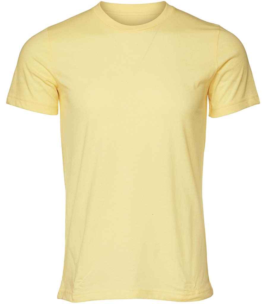 Canvas Unisex Heather CVC T-Shirt - (3rd Colours) in Heather French Vanilla by Bella+Canvas — Custom branded clothing by Print Press, featuring premium embroidery produced in our specialist print lab in the UK.