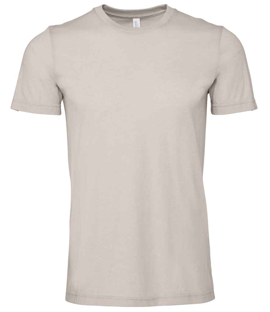 Canvas Unisex Heather CVC T-Shirt - (4th Colours) in Heather Cool Grey by Bella+Canvas — Custom branded clothing by Print Press, featuring premium embroidery produced in our specialist print lab in the UK.